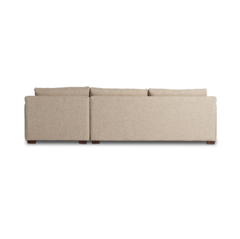 Hampton 2Pc RAF Sectional Sofa - Delta Sand