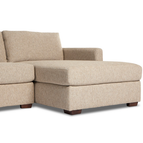 Hampton 2Pc RAF Sectional Sofa - Delta Sand