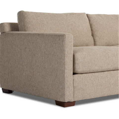 Hampton 2Pc RAF Sectional Sofa - Delta Sand