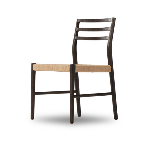Glenmore Woven Dining Chair - Light Carbon