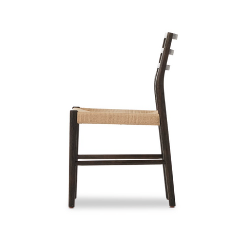 Glenmore Woven Dining Chair - Light Carbon