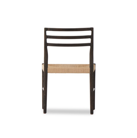 Glenmore Woven Dining Chair - Light Carbon