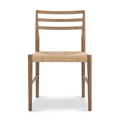 Glenmore Woven Dining Chair - Smoked Oak