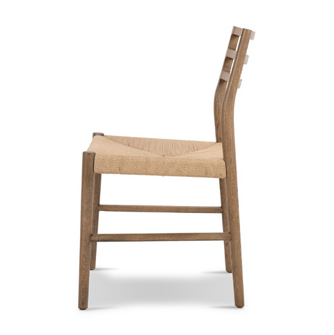 Glenmore Woven Dining Chair - Smoked Oak