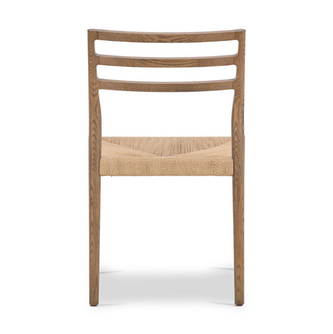 Glenmore Woven Dining Chair - Smoked Oak