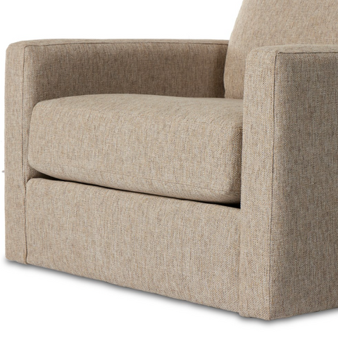 Hampton Swivel Chair - Delta Sand