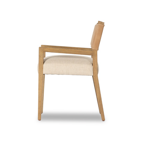 Ferris Dining Arm Chair - Winchester Beige