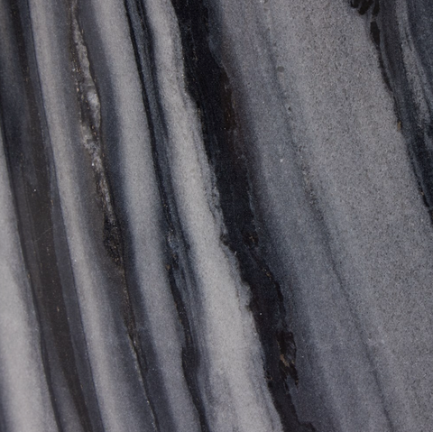 Rowe End Table - Ebony Marble