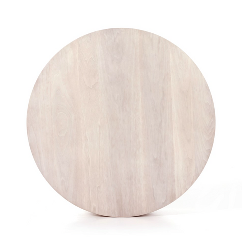 Hudson Round Coffee Table - Ashen Walnut