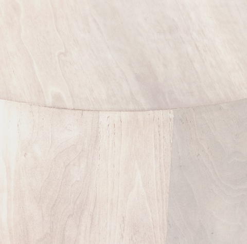 Hudson Round Coffee Table - Ashen Walnut