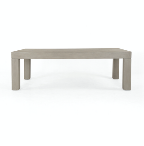 Sonora Outdoor Dining Table - Weather Grey