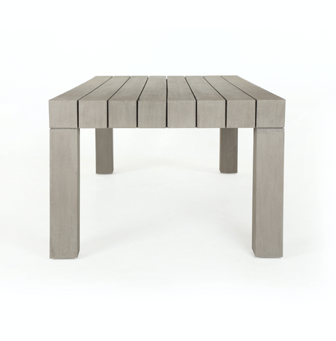 Sonora Outdoor Dining Table - Weather Grey