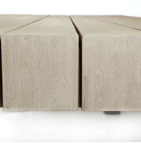 Sonora Outdoor Dining Table - Weather Grey