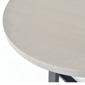 Cyrus Outdoor Round Dining Table, 32" Grey