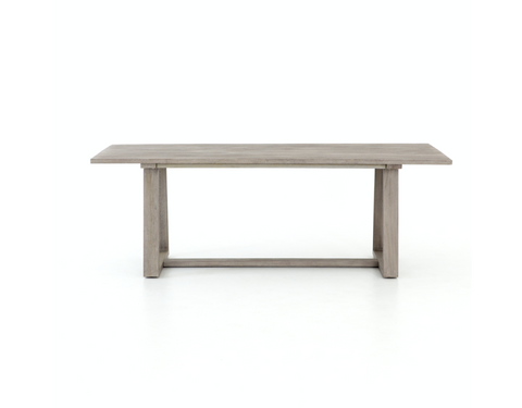 Atherton Outdoor Dining Table-Grey