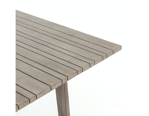 Atherton Outdoor Dining Table-Grey