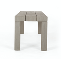 Sonora Outdoor Dining Bench-Weathered Grey