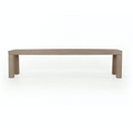 Sonora Outdoor Dining Bench-Washed Brown