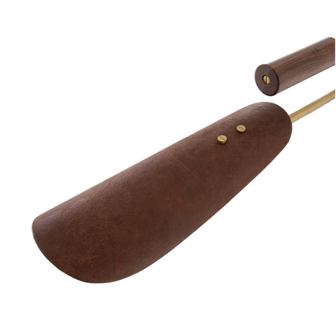 Astrid Chandelier - Dark Brown Leather