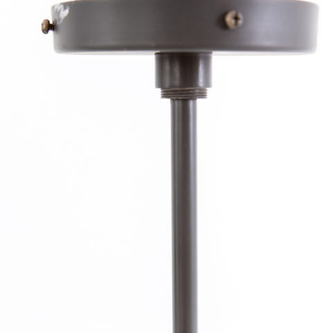 Ava Large Chandelier - Aged Metallic Glass