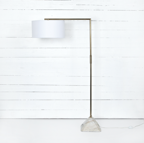 Hartford Floor Lamp - White