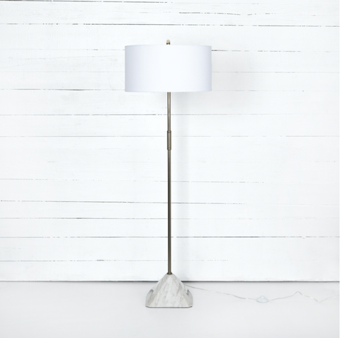 Hartford Floor Lamp - White