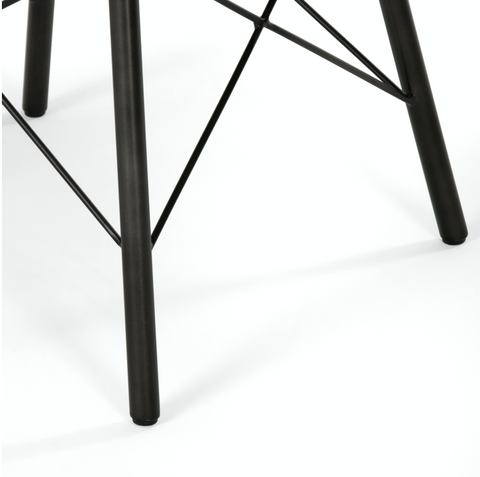 Diaw Dining Chair- Distressed Black