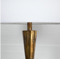 Clement Table Lamp - White Burnt Brass