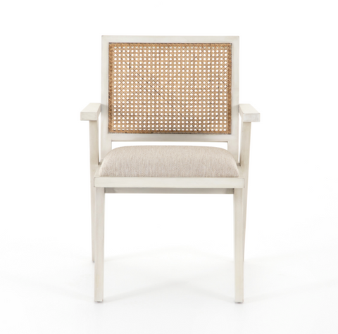 Flora Dining Chair- Distressed Cream
