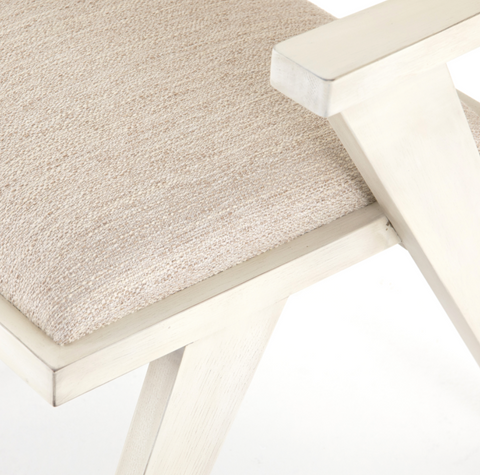 Flora Dining Chair- Distressed Cream