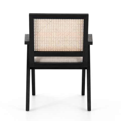 Flora Dining Chair- Drifted Matte Black