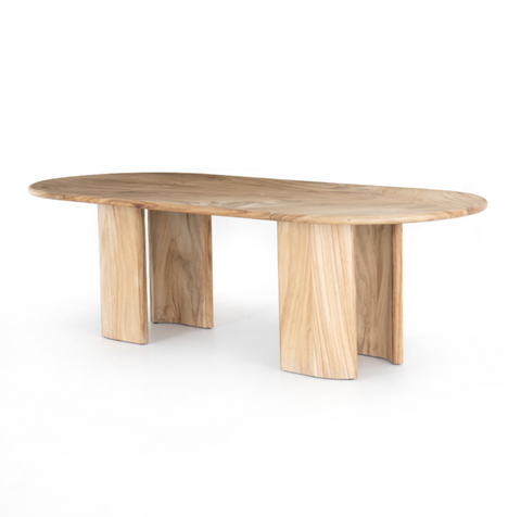 Lunas Dining Table- Gold Guanacaste