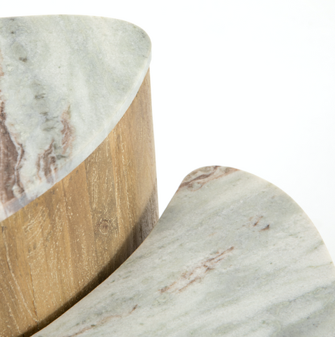 Myla Nesting End Table - Sun Washed Mango