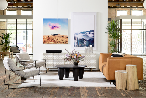 Myla Nesting End Table - Sun Washed Mango