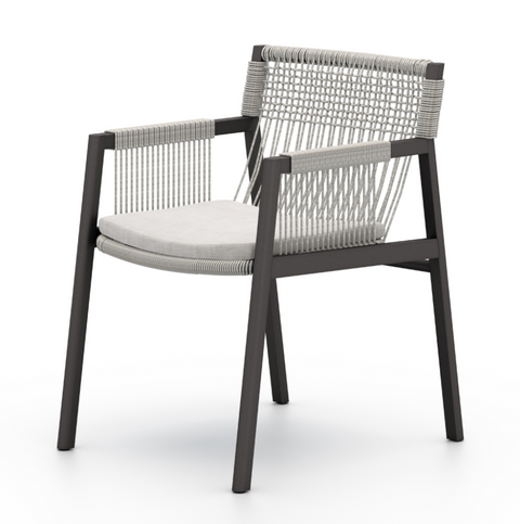 Shuman Outdoor Dining Chair -Stone Grey