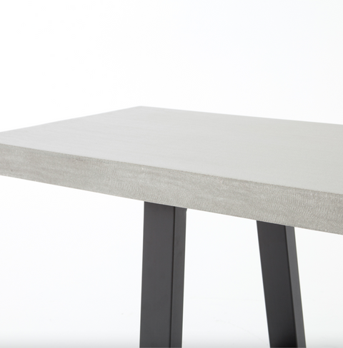 Cyrus Dining Bench - Light Grey