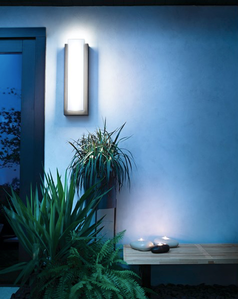 Dahlia 25" LED Wall Light Architectural Bronze - IN STOCK