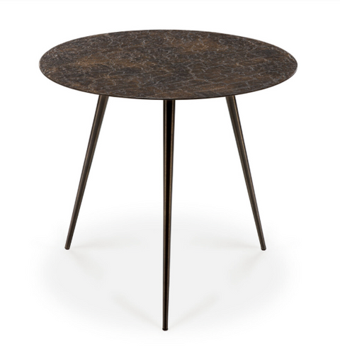 Luna Coffee Table, 19.5" - Lava Whisky