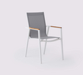Cape Outdoor Dining Chair - White