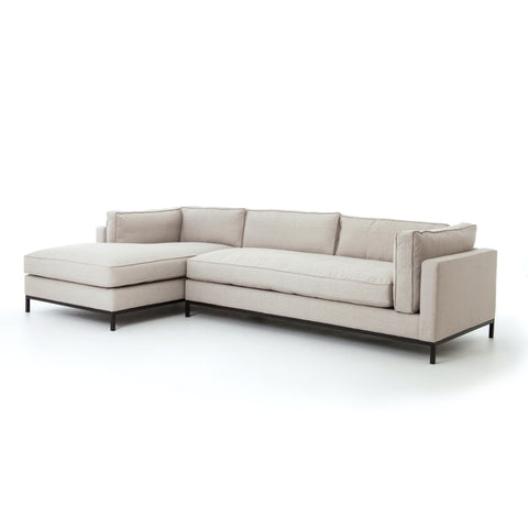 Grammercy 2Pc Chaise Sectional-Bennett Moon