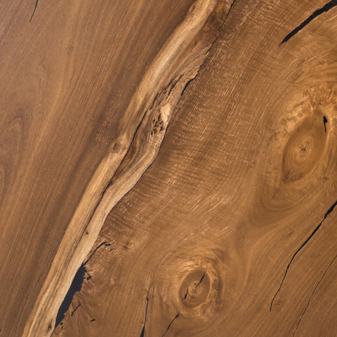 Hudson Round Coffee Table - Natural Yukas Resin