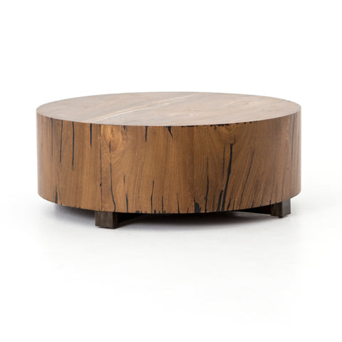 Hudson Round Coffee Table - Natural Yukas Resin