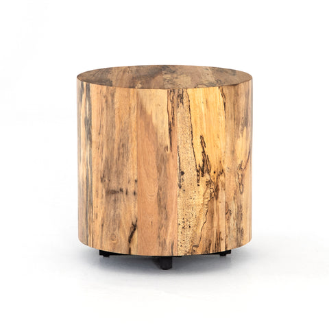 Hudson Round End Table - Spalted Primavera