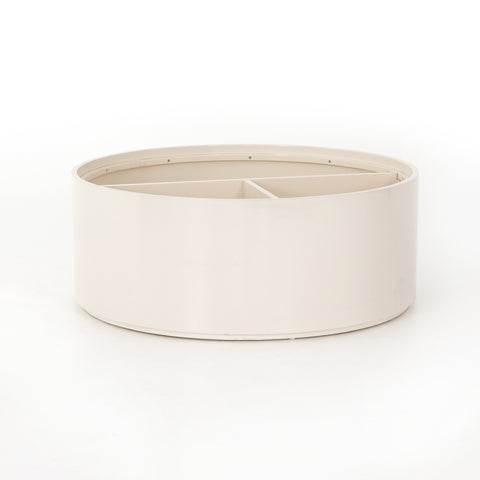 Cas Drum Coffee Table - Cream