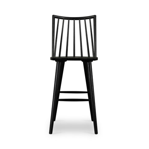 Lewis Windsor Bar Stool Black Oak