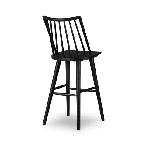 Lewis Windsor Bar Stool Black Oak