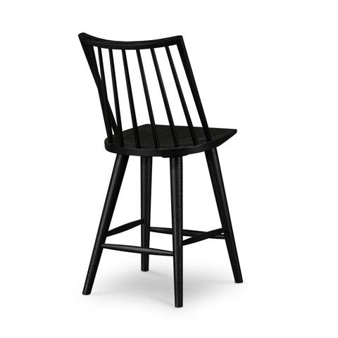 Lewis Windsor Counter Stool - Black Oak
