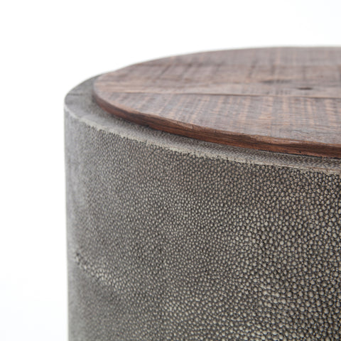 Crosby Side Table - Shagreen