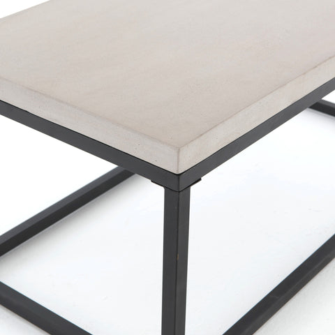 Maximus 40" Coffee Table - Natural Concrete
