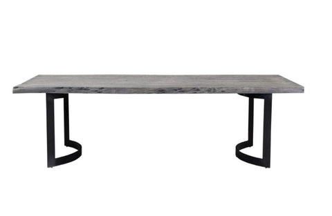Bent Dining Table - Weathered Grey